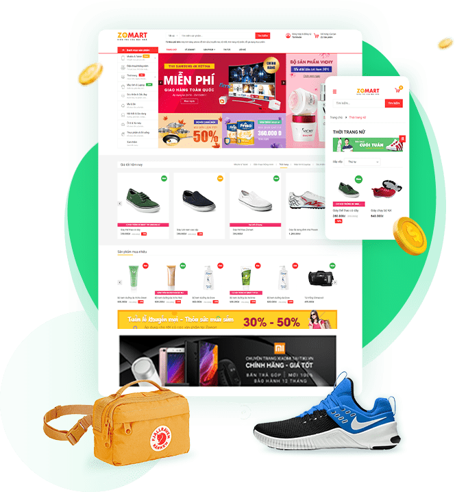 thiết kế website thương mại điện tử chuyên nghiệp