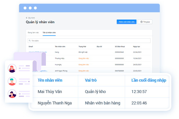 Quản lý nhân viên