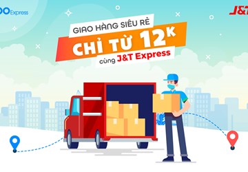 J&T Express đồng giá giao hàng liên tỉnh chỉ 18.500đ trên Sapo