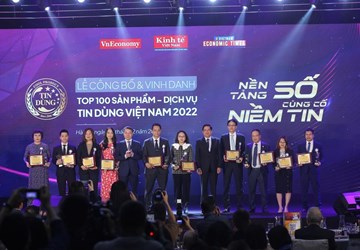 Sapo được vinh danh trong Top 10 Sản phẩm - Dịch vụ Công nghệ số Tin dùng Việt Nam 2022