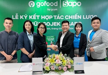 Sapo và Gojek hợp tác cung cấp giải pháp đặt đồ ăn trực tuyến đa kênh