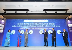 Xoá thuế khoán: Sapo cung cấp giải pháp miễn phí hỗ trợ 5 triệu hộ kinh doanh chuyển đổi thuế kê khai