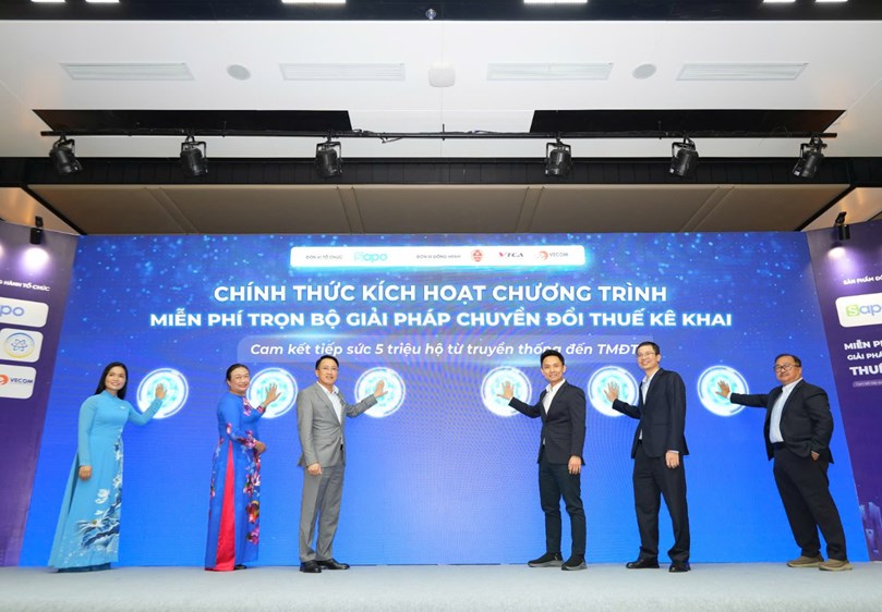 Xoá thuế khoán: Sapo cung cấp giải pháp miễn phí hỗ trợ 5 triệu hộ kinh doanh chuyển đổi thuế kê khai