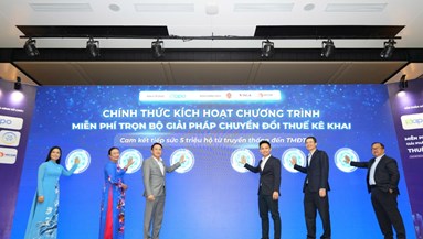 Sapo công bố chương trình miễn phí trọn bộ giải pháp chuyển đổi thuế kê khai cho 5 triệu hộ kinh doanh từ truyền thống đến thương mại điện tử