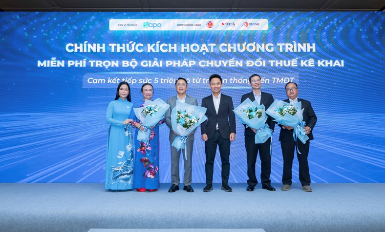 Sapo tặng miễn phí bộ giải pháp chuyển đổi thuế kê khai, tiếp sức 5 triệu hộ kinh doanh