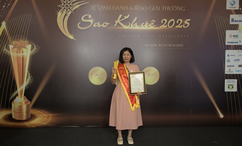 Sapo Enterprise đạt Giải thưởng Sao Khuê 2025 hạng 5