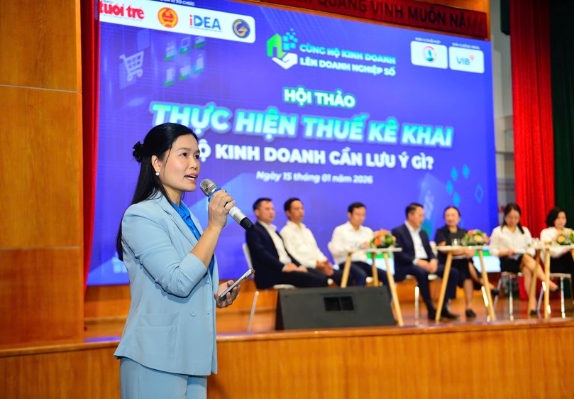 Giải đáp hàng loạt vướng mắc về hóa đơn điện tử, bán hàng online, hàng tồn kho cho hộ kinh doanh10 tác giả LÊ