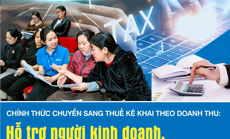 Chính thức chuyển sang thuế kê khai theo doanh thu - Sapo hỗ trợ người kinh doanh xây dựng niềm tin và sự tuân thủ