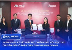 Sapo hợp tác MSB mở lối hệ sinh thái số toàn diện cho hộ kinh doanh Việt