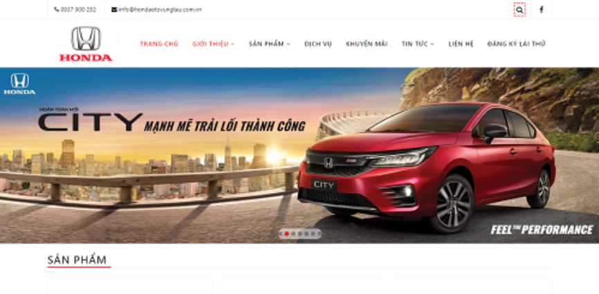 Showroom Honda Ôtô Bà Rịa Vũng Tàu - Điểm đến của sự tin cậy