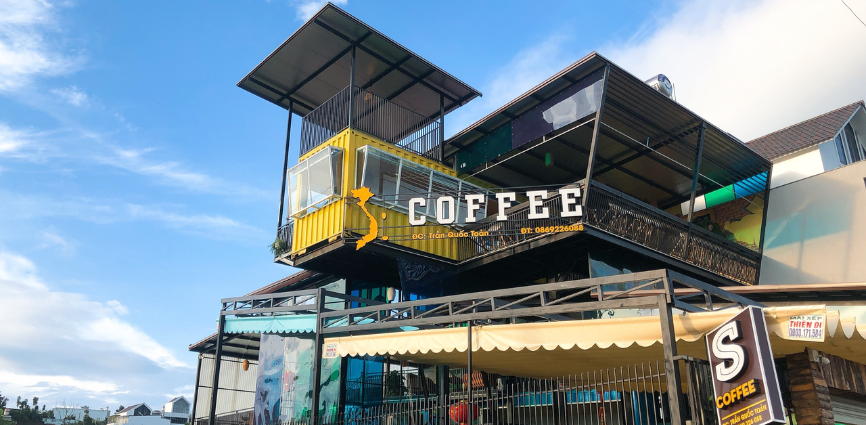 Quán cafe S Coffee - Không gian thoải mái, sáng tạo