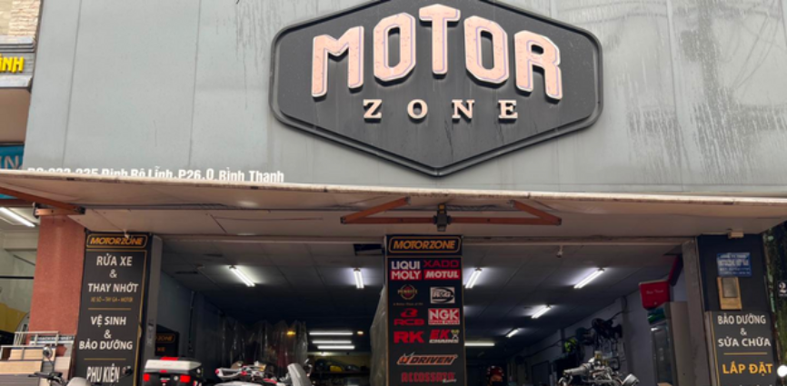 Cửa hàng Motozone - Thiên đường của người mê tốc độ