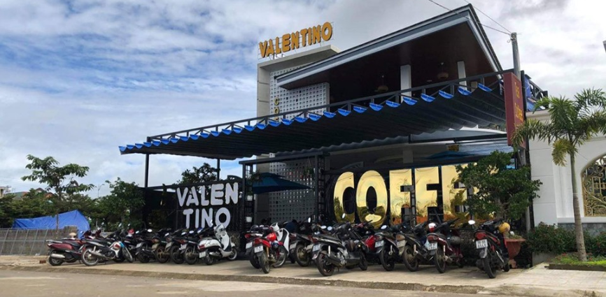 Valentino Coffee - Không gian cafe thư giãn và mới mẻ 