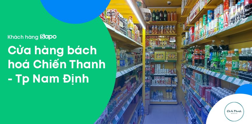 Cửa hàng bách hoá Chiến Thanh - bánh kẹo, bia rượu, hàng nhập ngoại.