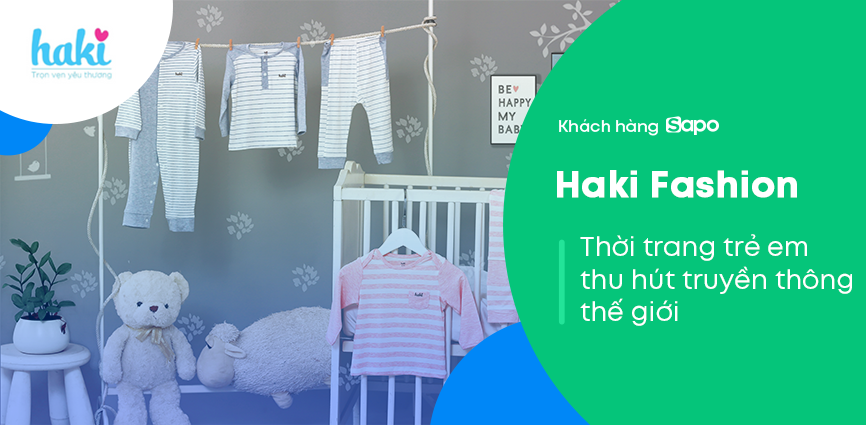 Haki Fashion - Thời trang trẻ em thu hút truyền thông thế giới