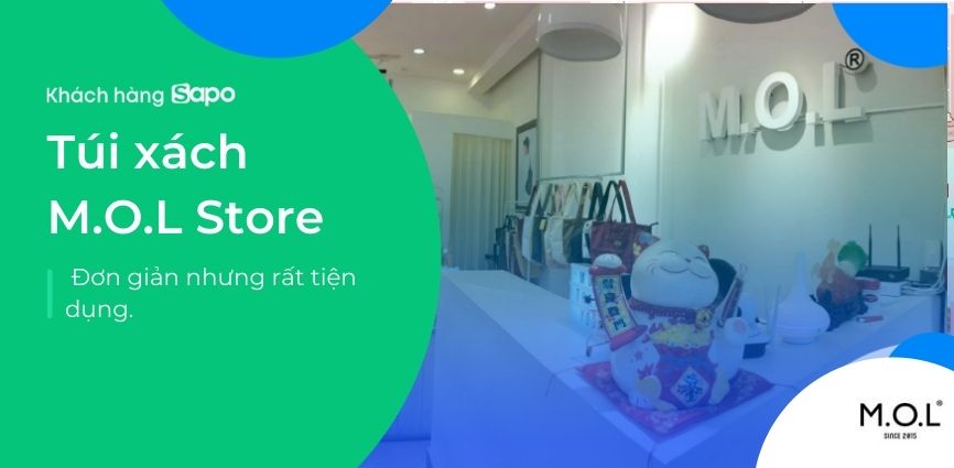 Túi xách M.O.L Store – Đơn giản nhưng rất tiện dụng.