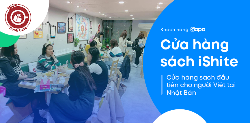 iShite Book Cafe - Cà phê Sách Việt tại Nhật