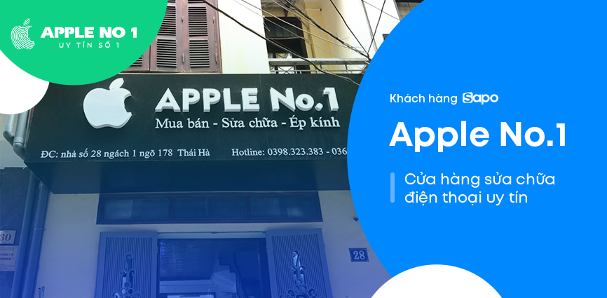 Cửa hàng sửa chữa điện thoại Apple No.1