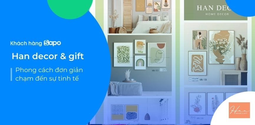 Han decor & gift - Phong cách đơn giản chạm đến sự tinh tế
