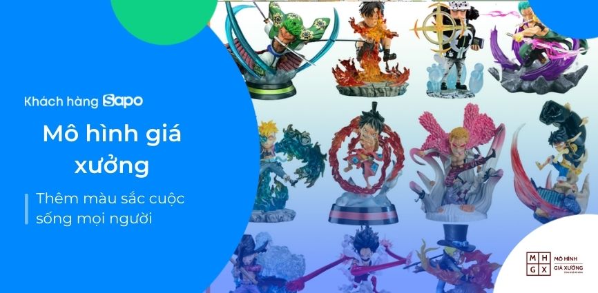 Mô hình giá xưởng - Thêm màu sắc cuộc sống mọi người