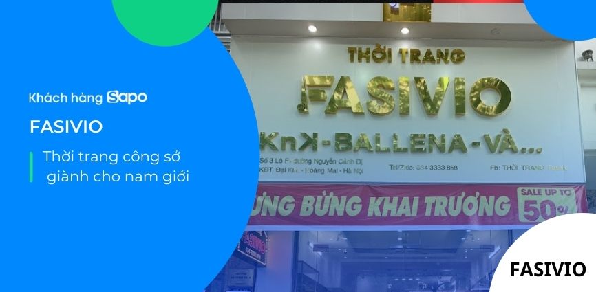 Fasivio - Thời trang công sở dành cho nam giới