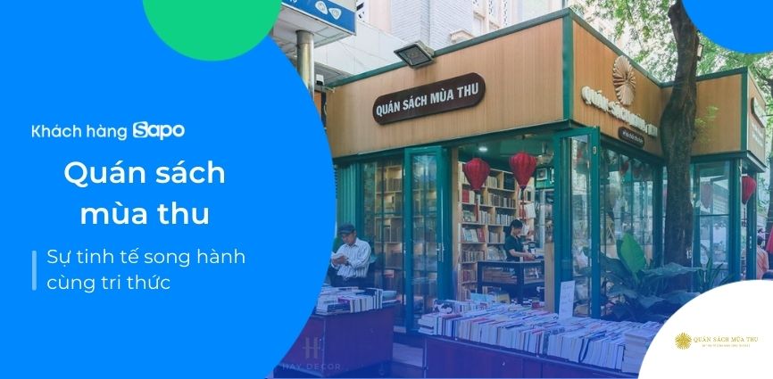 Quán sách mùa thu - Sự tinh tế song hành cùng tri thức