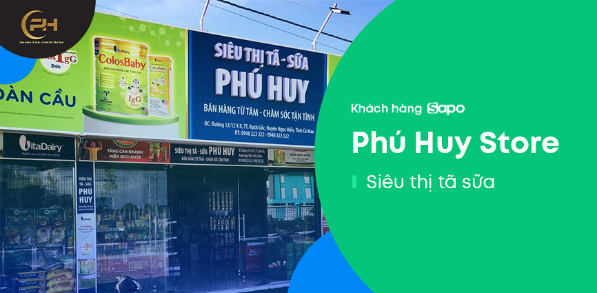 Siêu thị Tã - Sữa Phú Huy