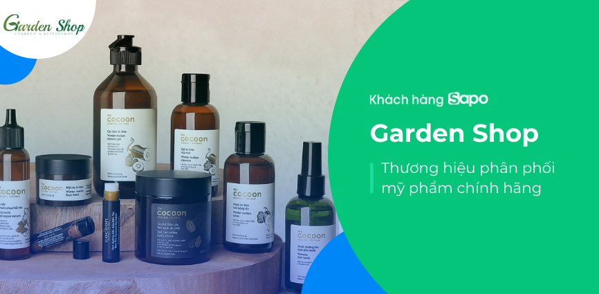 Garden shop - Thương hiệu phân phối mỹ phẩm chính hãng