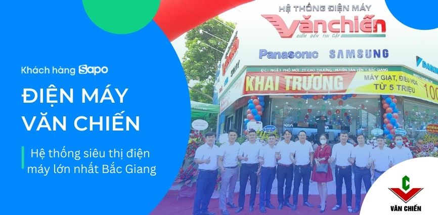 Điện máy Văn Chiến - Hệ thống siêu thị điện máy lớn nhất Bắc Giang