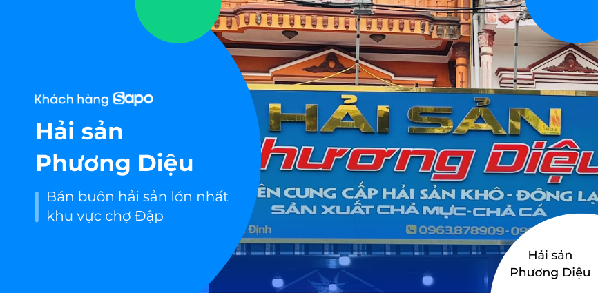 Hải sản Phương Diệu - Bán buôn hải sản lớn nhất khu vực chợ Đập