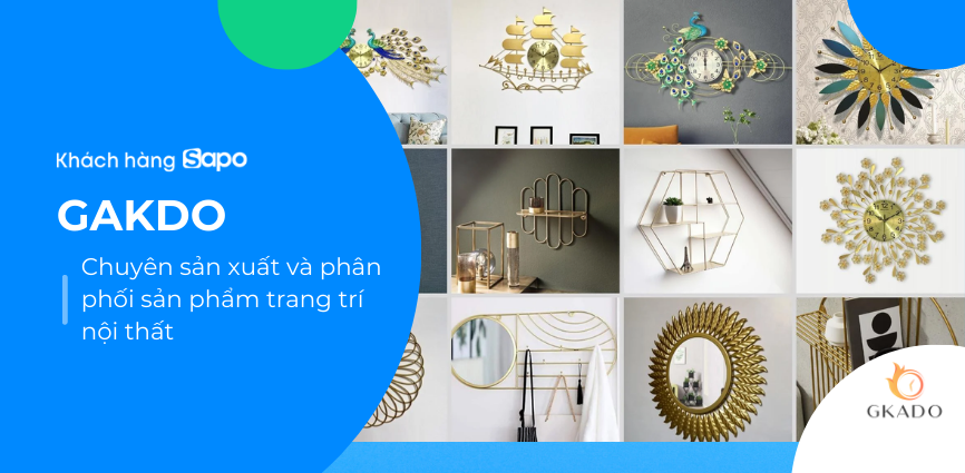 GAKDO - Chuyên sản xuất và phân phối sản phẩm trang trí nội thất