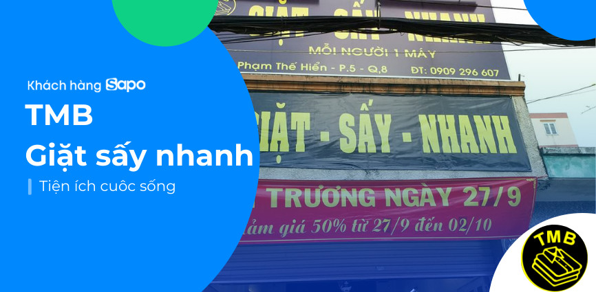 TMB Giặt sấy nhanh - Mang đến cuộc sống tiện ích hơn