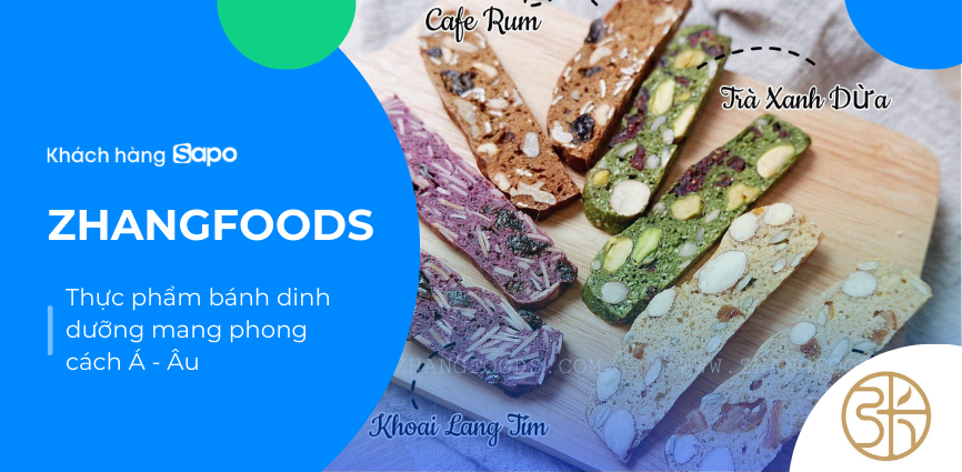 Zhangfoods - Thực phẩm bánh dinh dưỡng mang phong cách Châu Âu 