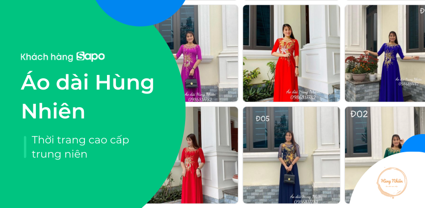 Áo dài Hùng Nhiên - Chuyên áo dài cao cấp, áo dài trung niên tại Phú Thọ