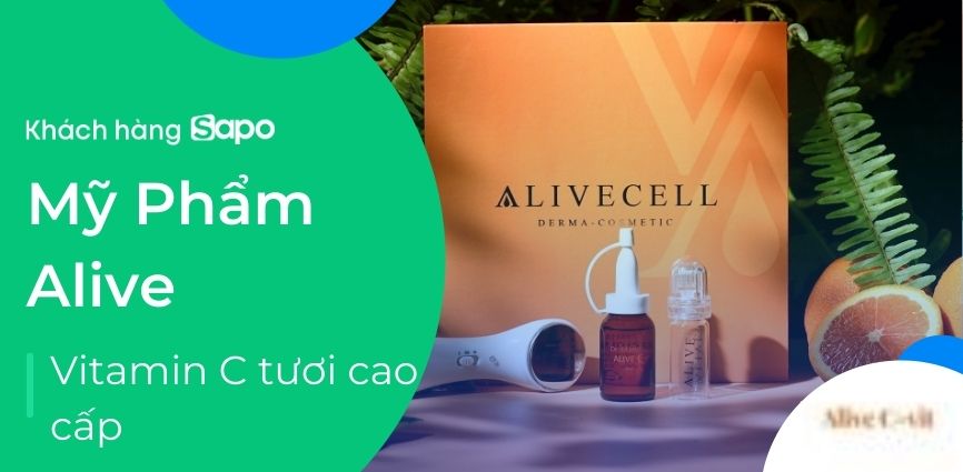 Mỹ Phẩm Alive - Vitamin C tươi cao cấp