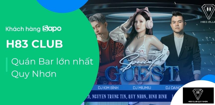 H83 CLUB - Quán Bar lớn nhất Quy Nhơn
