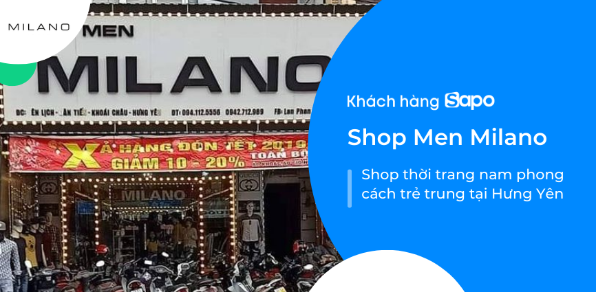 Shop Men Milano - Shop thời trang nam phong cách trẻ trung tại Hưng Yên
