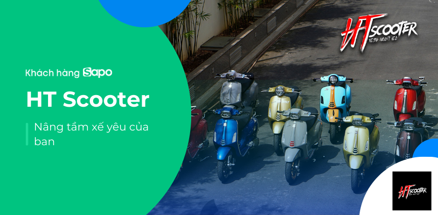 HT SCOOTER - Nâng tầm “XẾ” yêu của bạn