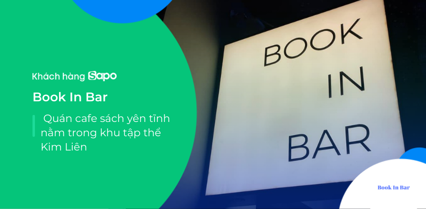 Book In Bar - Quán cafe sách yên tĩnh nằm trong khu tập thể Kim Liên