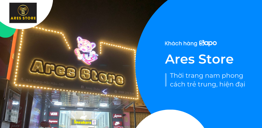 Ares store - Thời trang nam phong cách trẻ trung, hiện đại 
