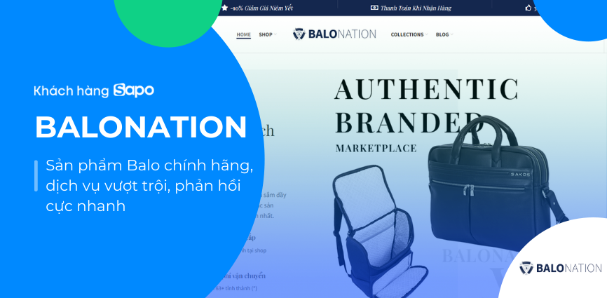 BALOnation - Thương hiệu nổi tiếng cung cấp các dòng sản phẩm Balo chính hãng