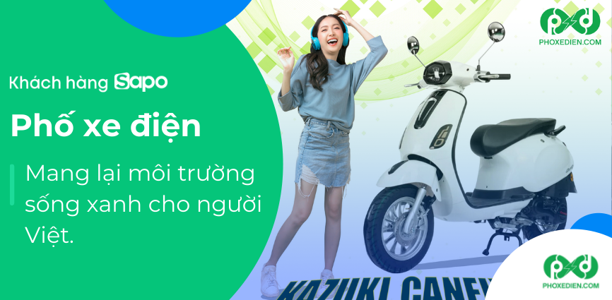 Phố xe điện - Mang lại môi trường sống xanh cho người Việt.