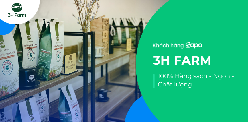 Cà phê 3H Farm - 100% Hàng sạch - Ngon - Chất lượng
