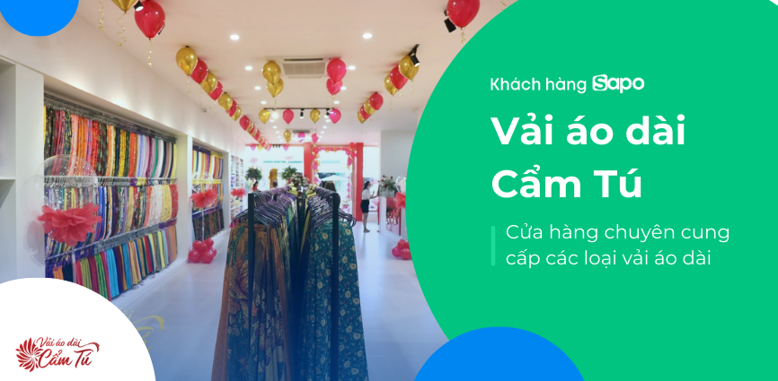 Vải áo dài Cẩm Tú - Đồng hành cùng người phụ nữ Việt Nam