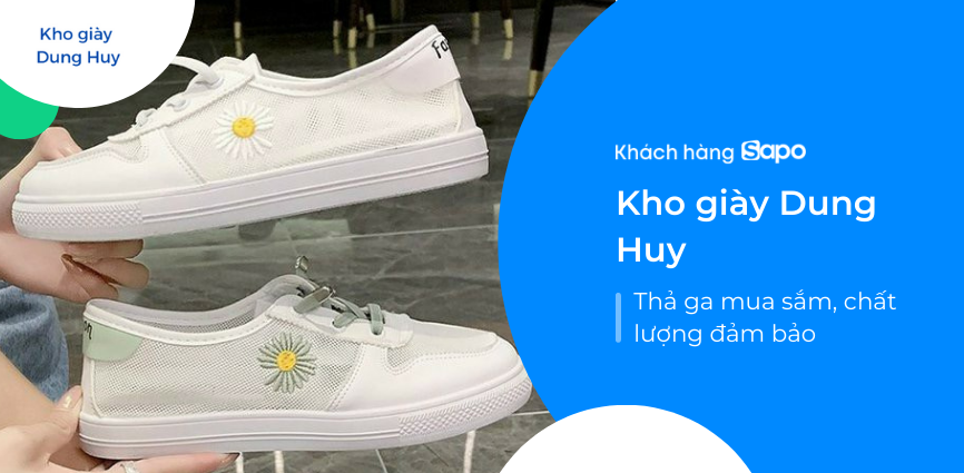 Kho giày Dung Huy - Thả ga sắm giày, chất lượng đảm bảo