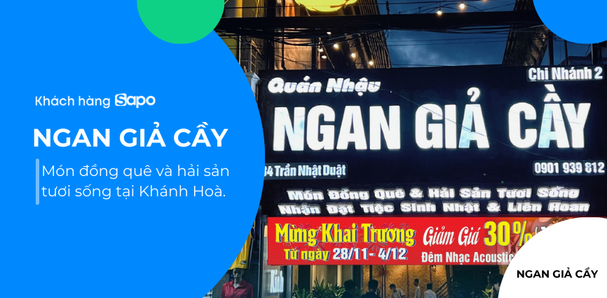 Ngan Giả Cầy New - Chiếc quán có những món ăn siêu bánh cuốn