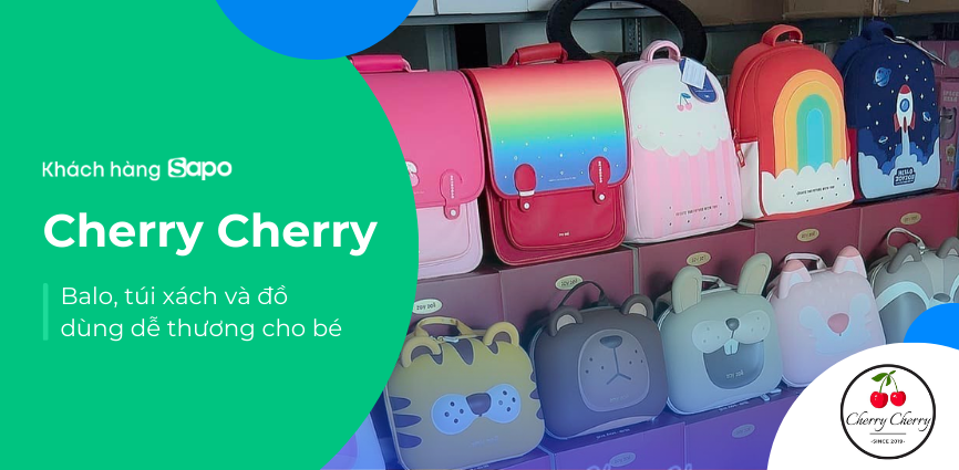 Cherry Cherry - Balo, Túi Xách Và Đồ Dùng Dễ Thương Cho Bé