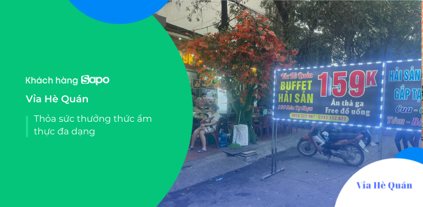 Vỉa Hè Quán - Thỏa sức thưởng thức ẩm thực đa dạng