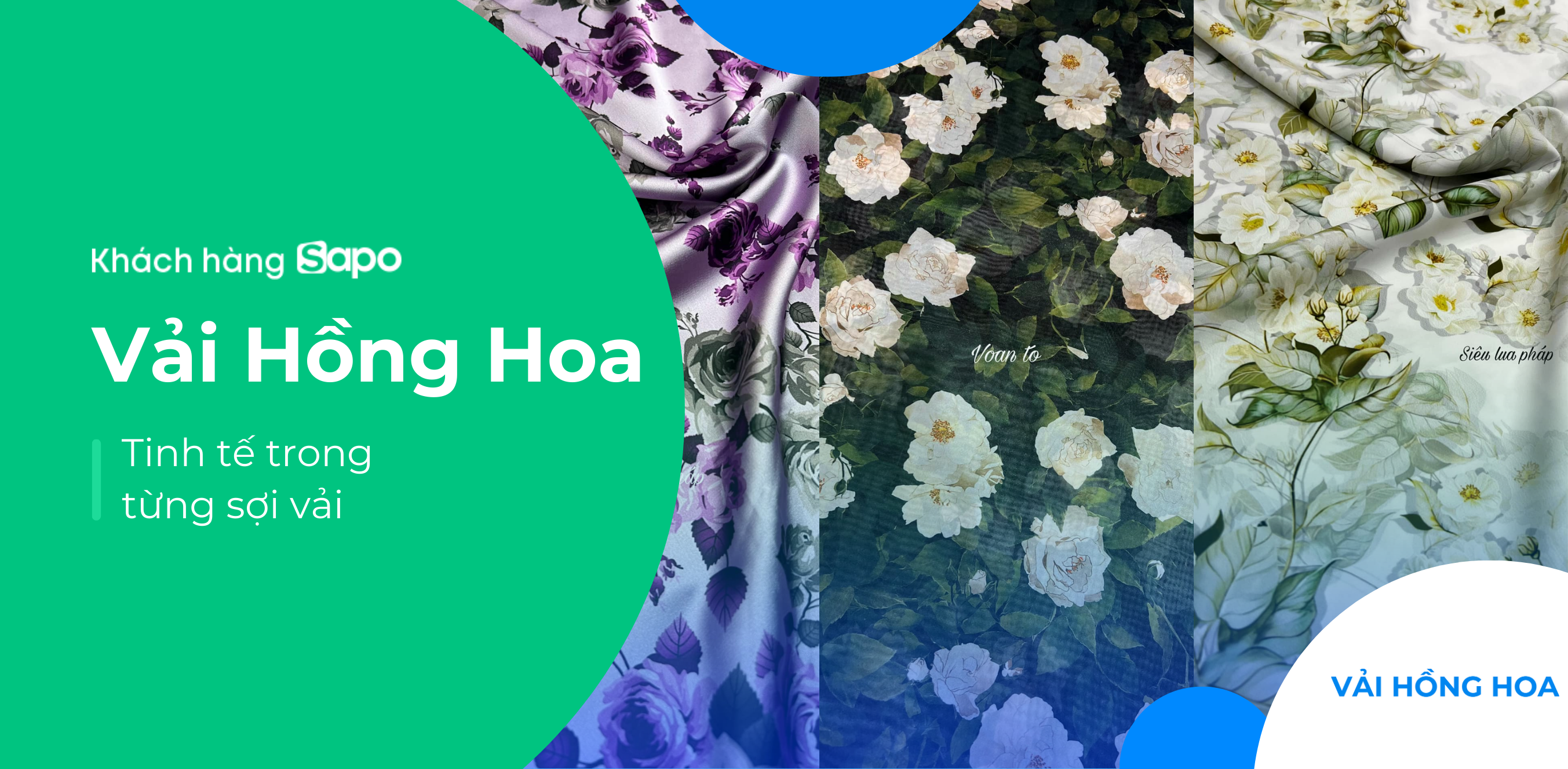 Vải Hồng Hoa - Tinh tế trong từng sợi vải