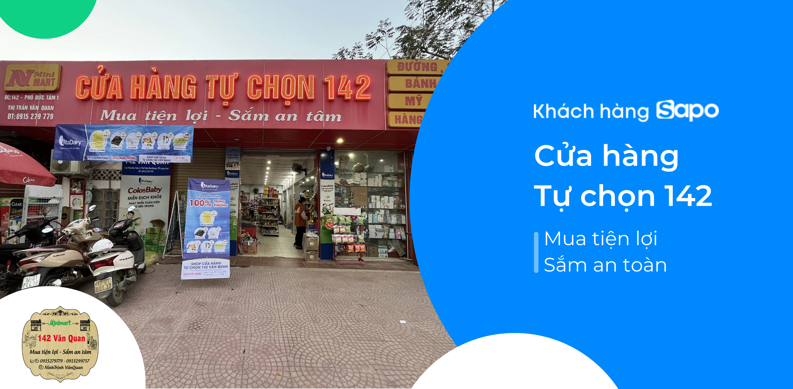 Cửa hàng tự chọn 142 - Mua tiện lợi, sắm an tâm 
